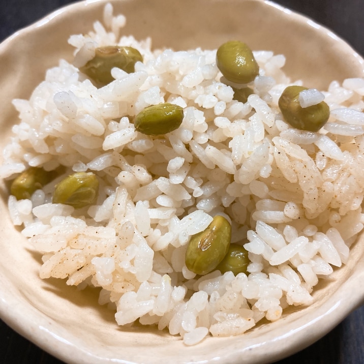 お弁当にも喜ばれる⭐️冷凍むき枝豆でいつでも豆ご飯